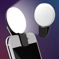 thumbnail image 2 of 3+1 Intensity Adjustable Fill Light ??Mini Beauty Fill Light Fill Light Selfie Beauty Flash Live Broadcast Portable Round Mobile Phone Fill Light, 2 of 4