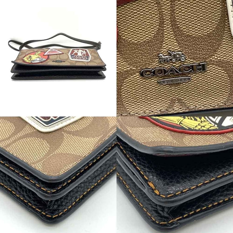 Pre-Owned Coach Wallet Star Wars Collaboration Shoulder Multicolor 