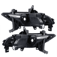 thumbnail image 6 of Top Gear Motors Fog Light Assembly Pair Left and Right for Nissan Maxima 2016–2019 Black Housing Front Bumper Replacement, 6 of 7