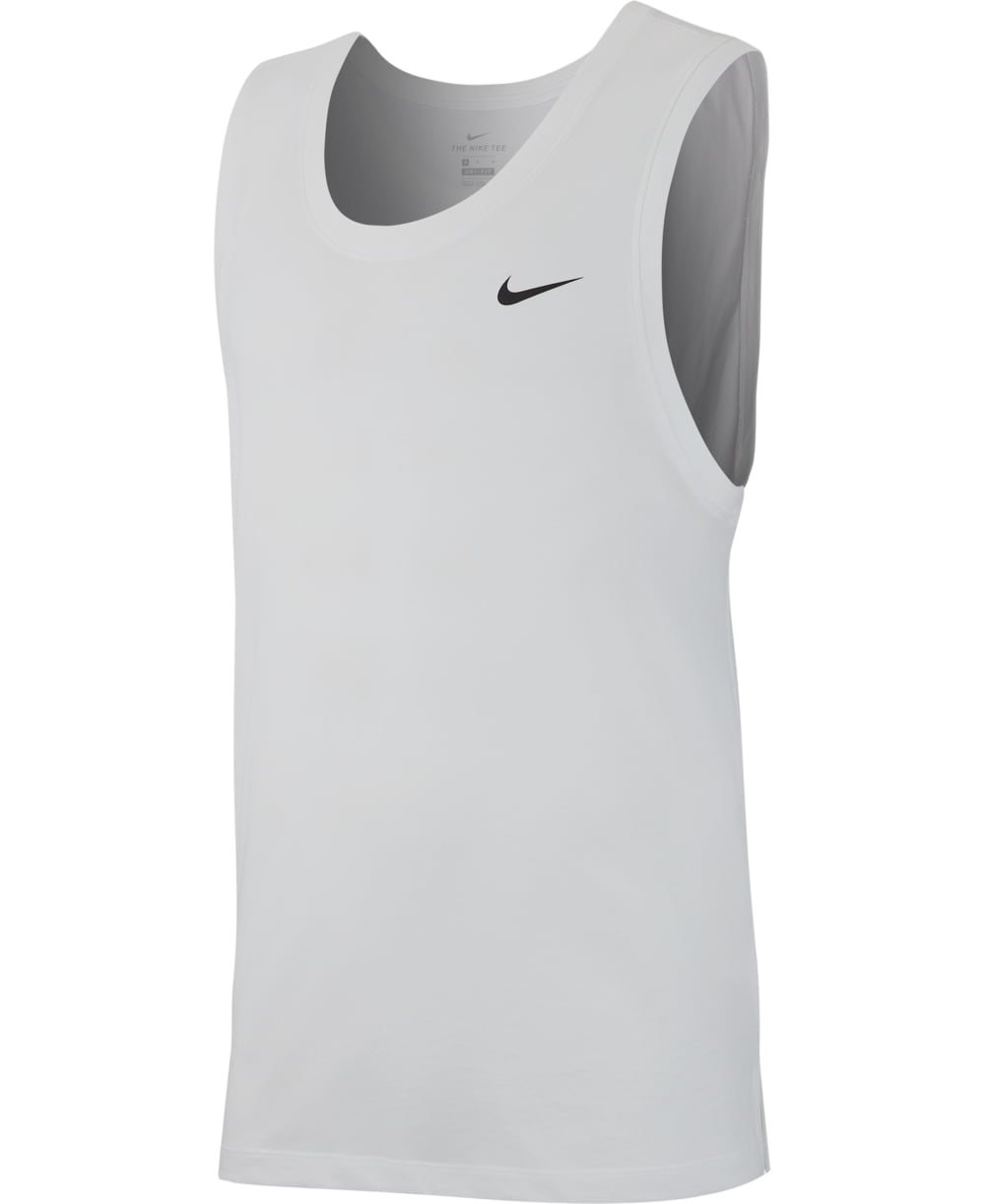 Nike - Dri-Fit Mens Activewear Tank Top Logo-Print Sleeveless 2XL ...