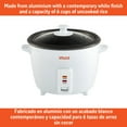 thumbnail image 4 of IMUSA USA GAU-00013 Electric Nonstick Rice Cooker 8-Cup (Uncooked) 16-Cup (Cooked), White, 4 of 10