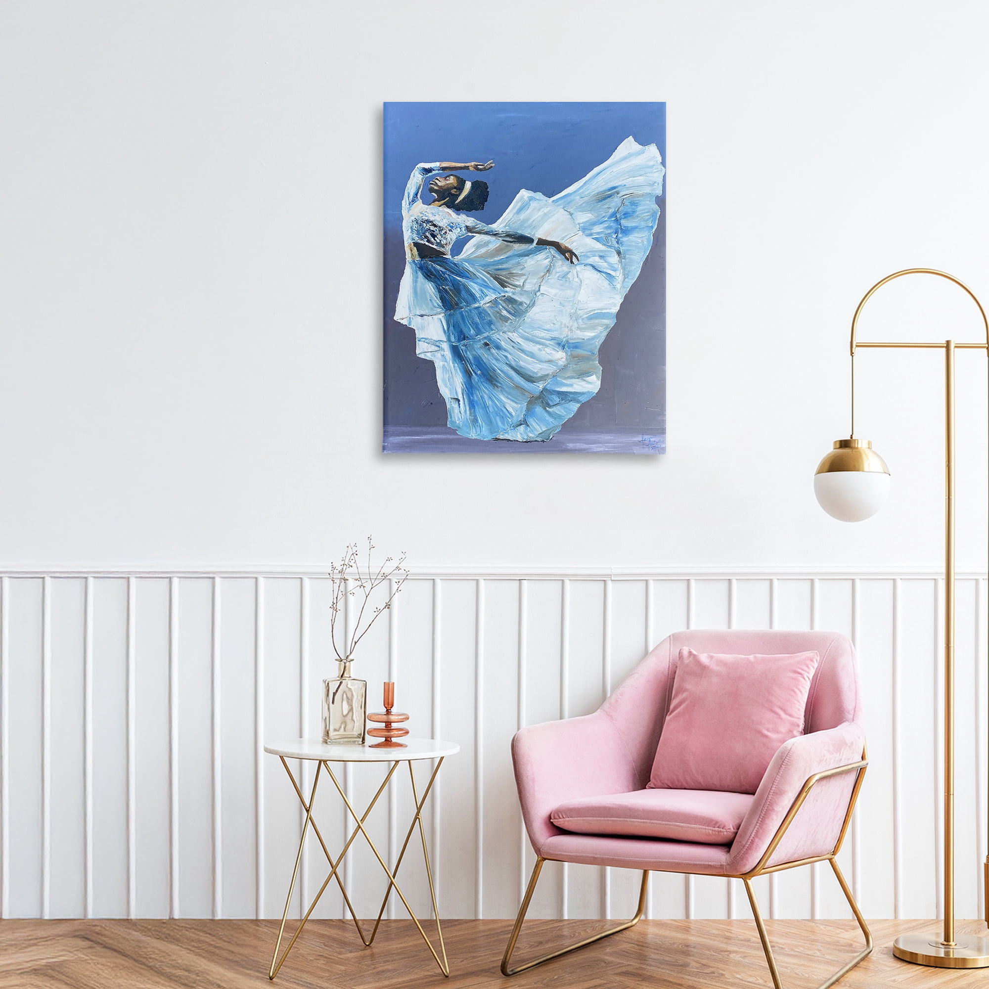 Stupell Industries Young Queen Dancer Canvas Wall Art, design by Lauren Luna
