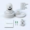 thumbnail image 3 of ieGeek 2.5K 5G/2.4GHz WiFi Pet Dog Camera with Phone App, Indoor Security Camera with 360° Ptz , IR Night Vision, Motion Detection, Two-Way Audio, Compatible with Alexa, 3 of 10