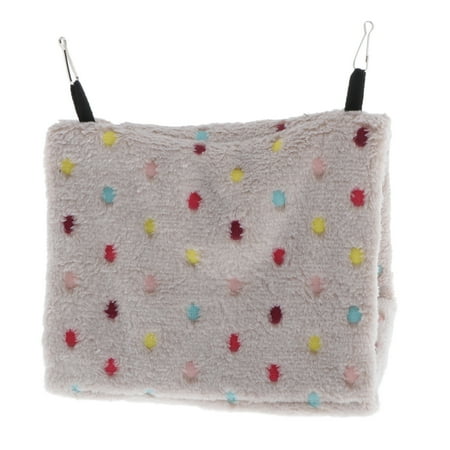 Triangle Soft Parrots Cage Sleeping Nest For Macaws Finches Parakeet Rat M