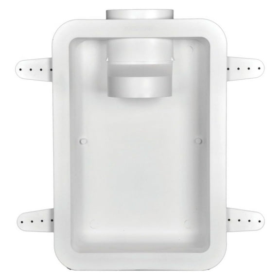 DRB4XZW Recessed Dryer Vent Box, 4", White