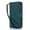 Green, variant on ELEHOLD for iPhone 15 PU Leather Wallet Case, with Card Holder Strap Shoulder Lanyard for Women Men, Durable Zipper Kickstand Cover for iPhone 15,Black