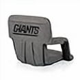 thumbnail image 3 of NFL LA Rams Portable Ventura Reclining Stadium Seat, Navy, 3 of 4