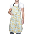 thumbnail image 3 of Goofa Roosters Printed Waterproof Apron 33" Chef Aprons for Men Heavy Duty Chemical Work Apron Adjustable Bib Apron, 3 of 9