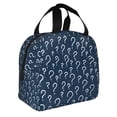 thumbnail image 2 of Pofeuu Question Marks Print Lunch Bag Lunch Box Insulated Lunch Bag Adult Lunch Box for Men and Women, 2 of 8