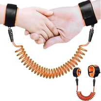 BESTSKY Anti Lost Wrist Link 6.5FT Toddler Wrist Leash for Kids Child Safety Harness Baby Proofing Wristband (Orange)