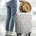 thumbnail image 2 of Colorful Cartoon Dinosaurs Bright Shapes Pattern Luggage Cover Fashion Suitcase Cover Baggage Covers Fit 25-28 Inch Luggage (Go Travel), 2 of 5