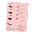 thumbnail image 6 of FITYLE Eyelash Palette Lash Extension Tray Grafting Eyelash Tool Lashes False Lash Tray DIY Self Application Acrylic Eyelash Pallet pink, 6 of 9