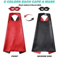 thumbnail image 1 of Evlatte Kids Superhero Capa y Máscara, Disfraz de Festival Disfraces de Superhéroe para Ni Evlatte Evlatte, 1 of 2