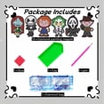 thumbnail image 2 of Kit de imanes para pintar diamantes Bulerrylulu Horror, 16 unidades, 2 of 7