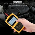thumbnail image 3 of Probador de sistema de batería de carga automotriz BT-360 de 12 V, analizador digital, herramienta de prueba de celdas, multilingüe, 3 of 14