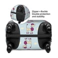 thumbnail image 3 of Bingfone Poodle Dog Luggage Cover Washable Suitcase Cover Protector Anti-scratch Suitcase cover Fits 18-32 Inch Luggage, 3 of 8
