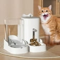 thumbnail image 2 of Cat and Dog Feeder Pet Water Dispenser Cat Food Bowl Large Capacity Feeder Water Dispenser for Small Puppy Kitten Pet Supplies, 2 of 9
