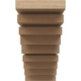 thumbnail image 2 of 8"W x 24"D x 16"H Classic Landon Rough Cedar Woodgrain TimberThane Corbel, Primed Tan, 2 of 6
