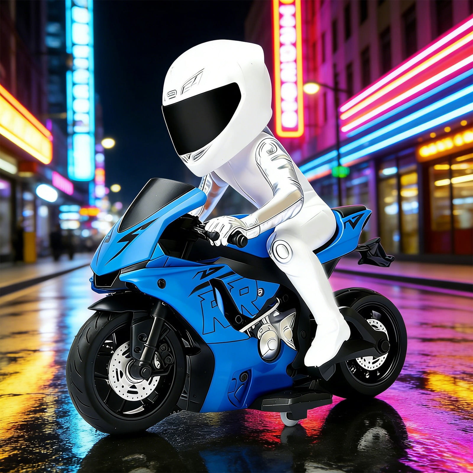 Remote Control Motorcycle Light Off-road Motorcycle Toy High-speed RC Remote Control Car Racing Car Drifting Stunt Car