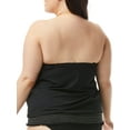 thumbnail image 2 of Coco Reef Womens Plus Size Classic Solids Grace Bandini Top Style-U95435P Swimsuit, 2 of 2