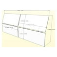 thumbnail image 6 of Nordik 4 Piece Full Size Bedroom Set Natural Maple & White, 6 of 9