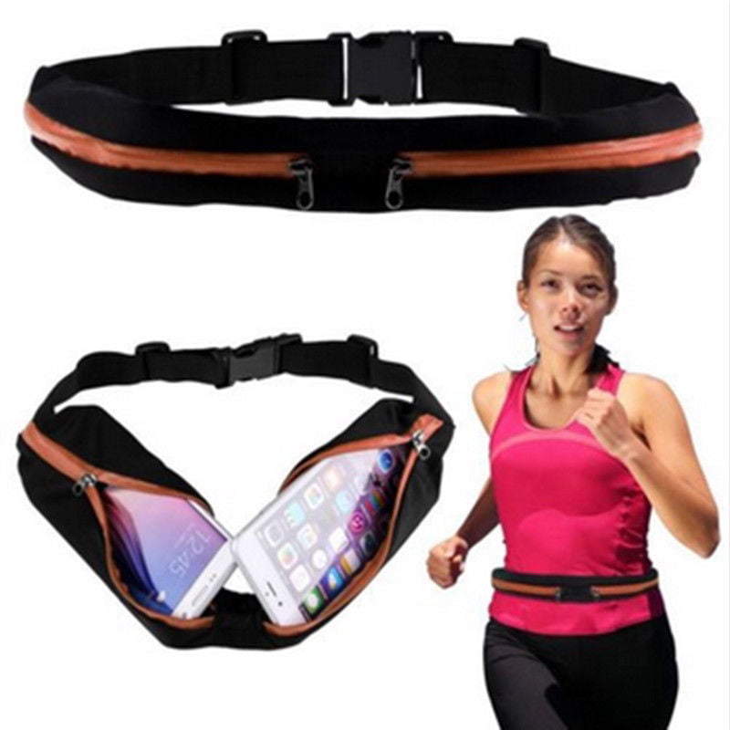 Unisex Sports Running Jogging Waist Travel Bum Bag Phone Mobile Money Belt Keys 
