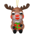 thumbnail image 4 of Tree Buddees Anime Reindeer Christmas Cartoon Character Ornament, 4 of 8