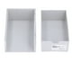 thumbnail image 5 of Caja de almacenamiento Material PP apilable Almacenamiento clasificado de gran capacidad Caja de cajón resistente y duradera Gris, 5 of 5