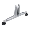 thumbnail image 1 of Soporte para biombo divisor de ambientes, soporte para biombo divisor de ambientes, para interiores, resistente, ajustable, accesorios, pies, base de Plata, 1 of 8