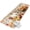 Gray, variant on Runner Rug 15.7"x47.2", Fall Pumpkins Non Slip Backing Floor Mats Area Rugs, Absorbent Muddy Dirt Trapping Carpet for Hallway Entryway Kitchen Bedside Thanksgiving Autumn Harvest Football Flowers