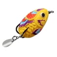 thumbnail image 1 of Wartleves Señuelos de pesca de rana de 4,5 cm, cebo de silicona, cebo de rana de plástico blando para agua, cebos de rana, 1 of 7