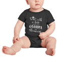 thumbnail image 2 of Sent with A Kiss from My Grandpa in Heaven Funny Baby Boy Girl Rompers Unisex, 2 of 5