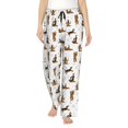 thumbnail image 1 of Fotbe German Shepherd Dog Pantalones de Pijama para Mujer, Pantalones de Dormir, Pantalones Pj con Cordón y Bolsillos-Medium, 1 of 6