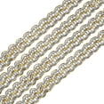 thumbnail image 1 of Uxcell Trim Gimp Trenzado 3/8" x 39 ft Trim de Tapicería de Poliéster Cinta de Tela Tejida Decorativa para Accesorios de Manualidades de DIY, Verde Oscuro, 1 of 7