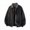 (NEW44)Black, variant on Stylish Zip Up Bomber Jacket for Men Trendy Plus Size Urban Coat with Ribbed Cuffs Athletic Casual Outerwear for Fall