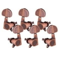 thumbnail image 1 of Clavijas de Afinación Selladas con Cuerda de Guitarra Eléctrica Acústica de 6 Piezas Sintonizadores 3R3L - Cobre Rojo CUTICAT Afinadores de Guitarra, 1 of 7