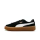 thumbnail image 3 of PUMA Suede Platform - Zapatillas de caña baja de dos capas de piel de vacuno con diseño de bizcocho, color negro, versión simplificada, 3 of 5