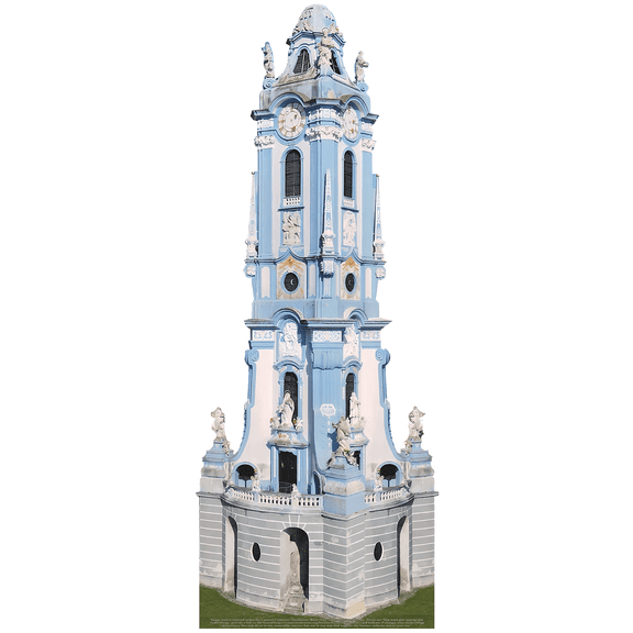 Durnstein Austria Monastery Bell Tower Cardboard Cutout Standee Standup