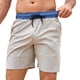thumbnail image 3 of Ceisia Men's Spring/Summer Beach Shorts - Pocket Solid Gift Color Elastic Waistband Drawstring Swimming Trunks, 3 of 6