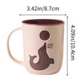 thumbnail image 3 of Organizadores de armario y almacenamiento, Organización y almacenamiento Taza para enjuague bucal Vaso para cepillado doméstico Vaso para lavado práctico Vaso para cepillado en pareja Vaso para pasta, 3 of 6