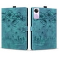 thumbnail image 4 of XYX Case for Xiaomi Redmi Pad SE 11.0 inch 2023 Released, Cherry Blossom Cat PU Leather Folio Stand Magnetic Shockproof Protective Cover (Green), 4 of 7