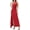 Red, variant on Scacto Women's Sexy One Shoulder Satin High Split Cocktail Wedding Party Maxi Dress