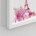 thumbnail image 5 of PixonSign Framed Wall Art France Eiffel Tower Butterfly Ballerina Perfume Posters, Set of 4 Preppy Room Wall Decor Pink Girls Fashion Minimalism Canvas Prints for Home Decor - 8"x10" White, 5 of 5