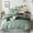 Green, variant on 3-Piece Machine Washable Bedding Set Stylish Two-Sided Design Fade-Resistant Polyester Home Textile Set for Bedroom Decor Durable Comfortable Sheets Pillowcases