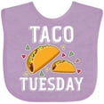 thumbnail image 3 of Inktastic Taco Tuesday Boys or Girls Baby Bib, 3 of 4