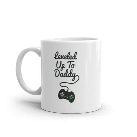 

Leveled Up To Daddy Mug Funny Father s Day Video Game for dad