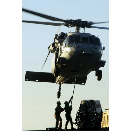 Military Sealift Command Ships - LAMINATED POSTER Crew members aboard the Military Sealift Command fast combat support ship USNS Bridge (T-AOE 10) att Poster Print 24 x 36