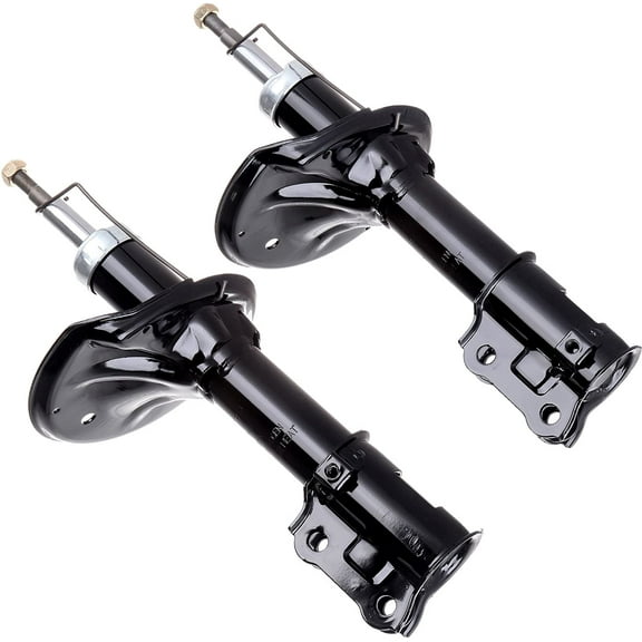cciyu 2 x Front Struts Shock Absorbers Fit for 1996 1997 1998 1999 2000 2001 2002 2003 2004 2005 2006 for Hyundai Elantra,1997 1998 1999 2000 2001 for Hyundai Tiburon 333206 71550 333205 71549