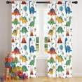 thumbnail image 5 of Blackout Kids Curtains,Dinosaur and Volcano Pattern Childrens Insulated Curtains Set Of 2,Bedroom Essentials,Toddler Room Decor 42"x84", 5 of 5