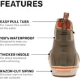 thumbnail image 4 of Grundens Men's Deck-Boss Durable Waterproof Ankle Boot, Otter, Size 9, 4 of 5